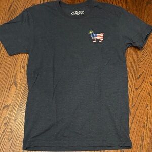 GOAT USA Women's Short Sleeve Tee - Charcoal